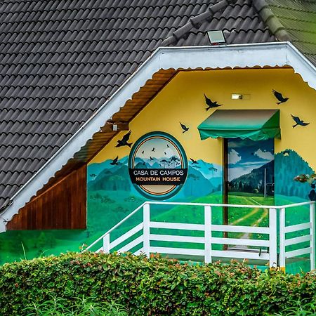 Velinn Pousada Casa De Campos Mountain House Campos do Jordão Екстериор снимка