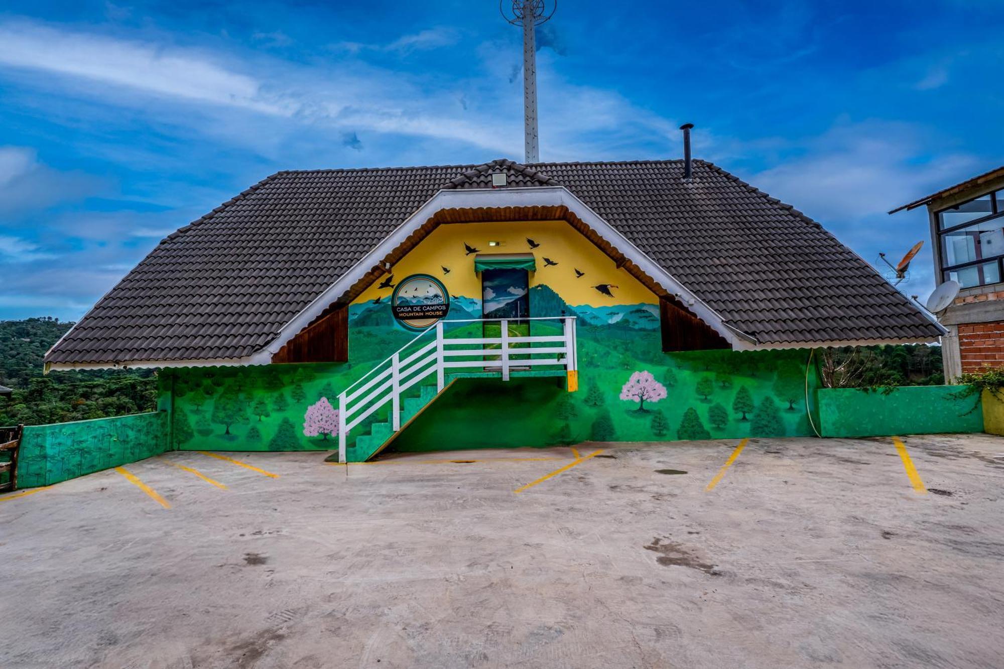 Velinn Pousada Casa De Campos Mountain House Campos do Jordão Екстериор снимка